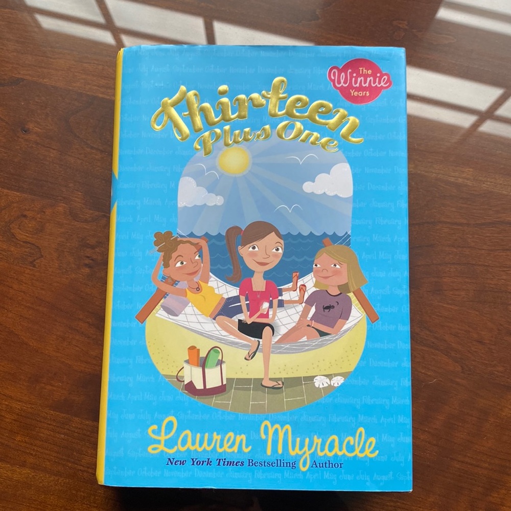 Thirteen Plus One. hardcover book by Lauren Myracle